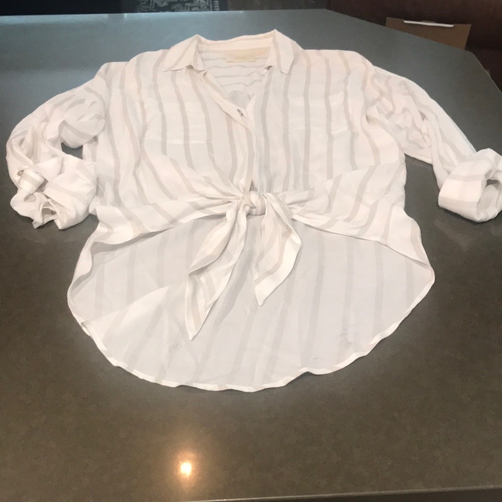 Maeve (Anthropologie) Button Up Long Sleeve Shirt